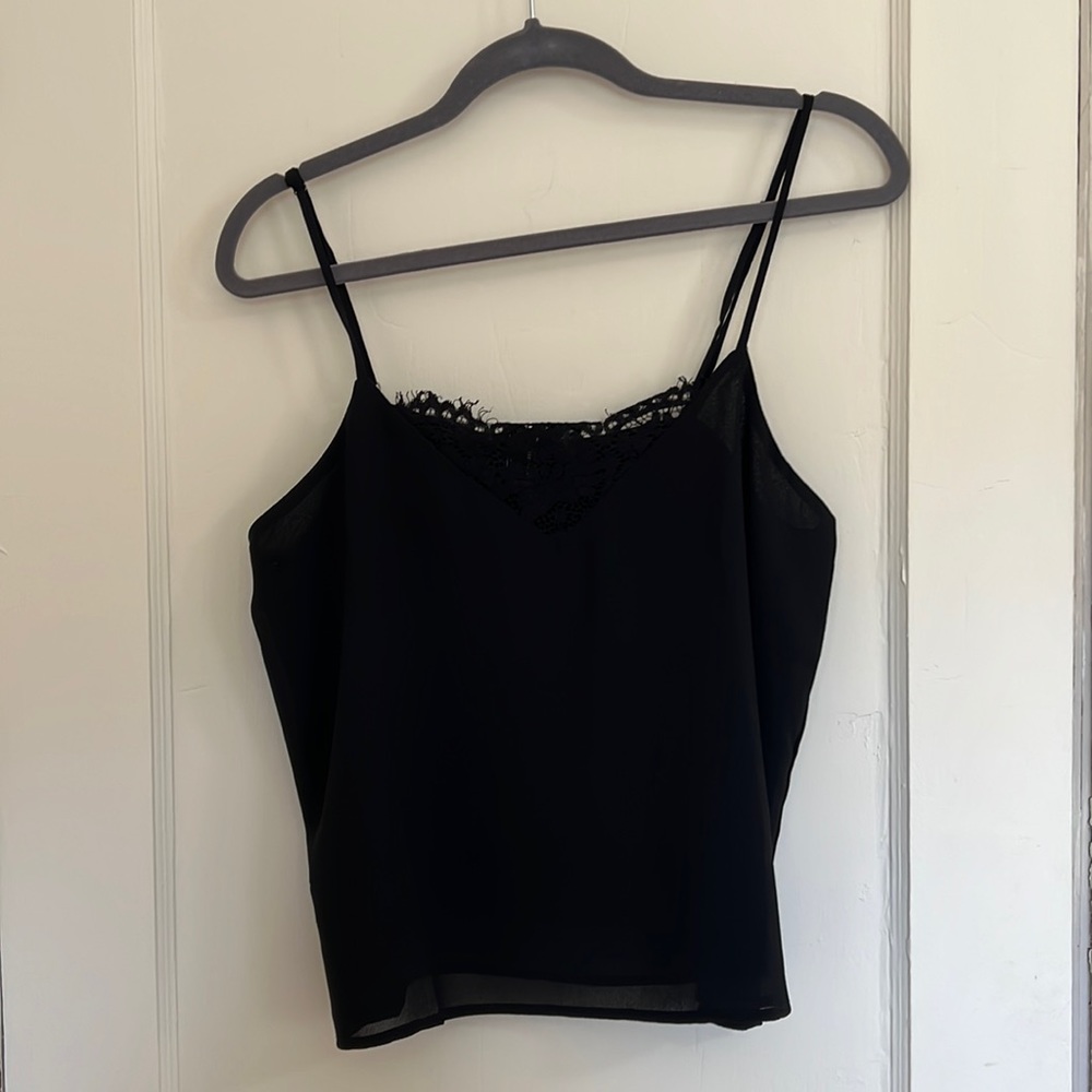Lace Black Blouse